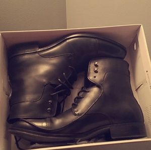 Black Leather Boots